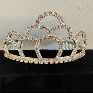 Sparkling Silver and Rhinestones Tiara